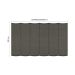 Harmonicadoek incl. bevestigingsset 2,00x3,00-Cool Grey